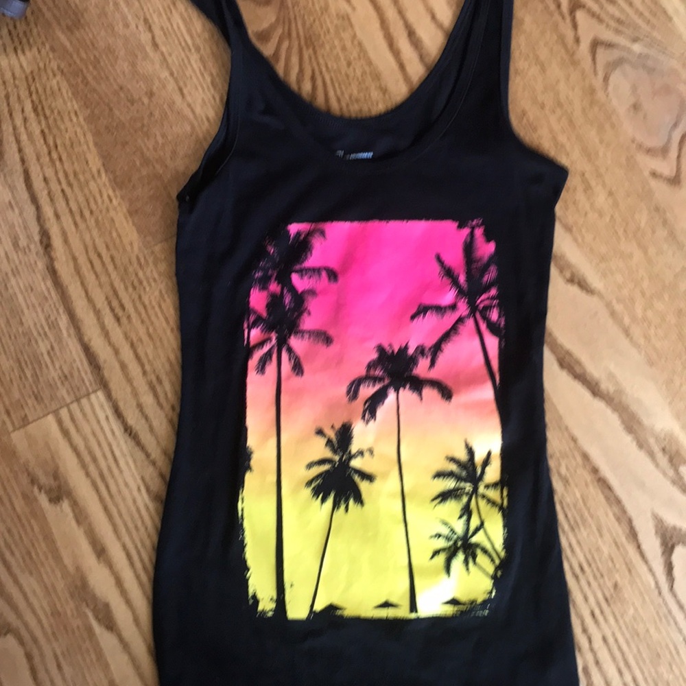 Tropical tank top